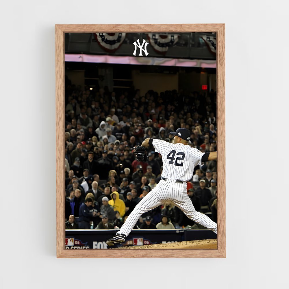 Poster Mariano Rivera – affiche Baseball (vue 4)